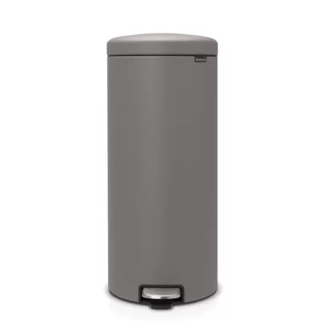 Pedal Bin newIcon 30L, Mineral Concrete Grey - Brabantia