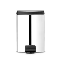 Pedal Bin 10L Rectangular, Inox Lucido - Brabantia