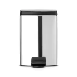 Pedal Bin 10L Rectangular, Inox Satinato - Brabantia