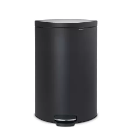 Pedal Bin FlatBack+ 30L, Mineral Infinite Grey - Brabantia