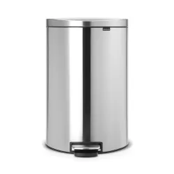 Pedal Bin FlatBack+ 40L anti-impronte, Inox Satinato FPP - Brabantia