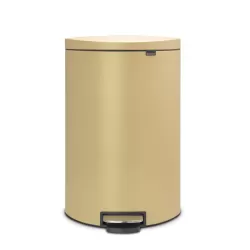 Pedal Bin FlatBack+ 30L, Mineral Golden Beach - Brabantia