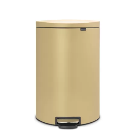 Pedal Bin FlatBack+ 30L, Mineral Golden Beach - Brabantia