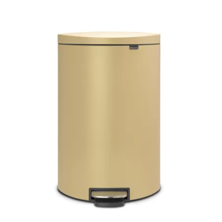 Pedal Bin FlatBack+ 30L, Mineral Golden Beach - Brabantia