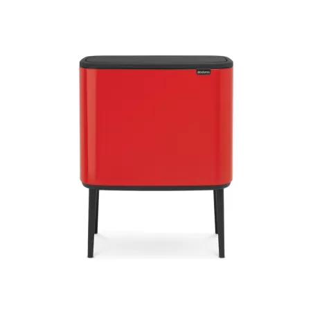 Bo Touch Bin, 3 x 11L, Passion Red - Brabantia