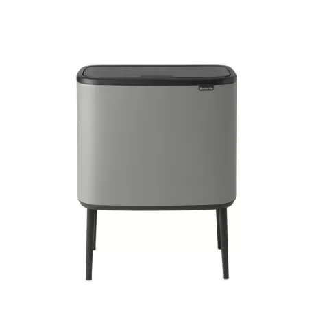 Bo Touch Bin, 3 x 11L, Mineral Concrete Grey - Brabantia
