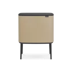 Bo Touch Bin, 3 x 11L, Mineral Golden Beach - Brabantia