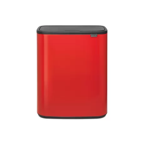 Bo Touch Bin, 2 x 30L, Passion Red - Brabantia