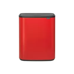 Bo Touch Bin, 60L, Passion Red - Brabantia