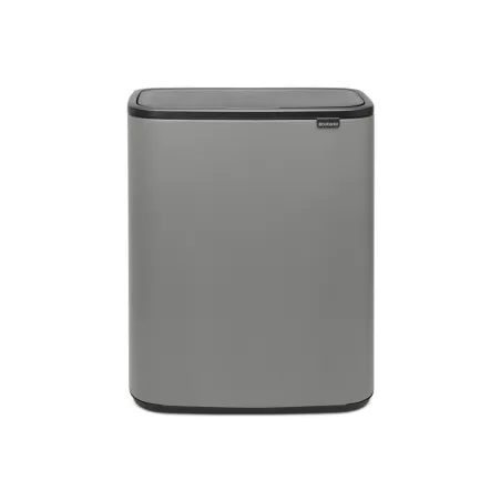Bo Touch Bin, 60L, Mineral Concrete Grey - Brabantia