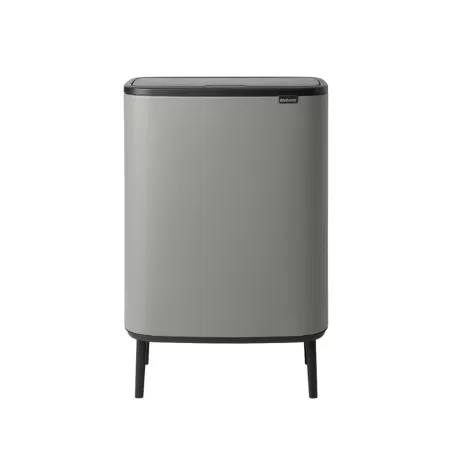 Bo Touch Bin Hi, 2 x 30L, Mineral Concrete Grey - Brabantia