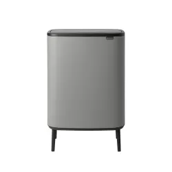 Bo Touch Bin Hi, 60L, Mineral Concrete Grey - Brabantia