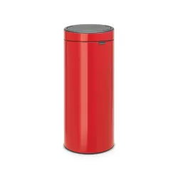 Touch Bin New 30L , Passion Red - Brabantia