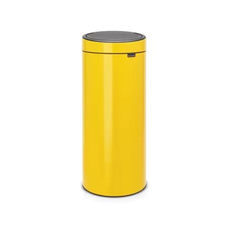 Touch Bin New 30L , Daisy Yellow - Brabantia