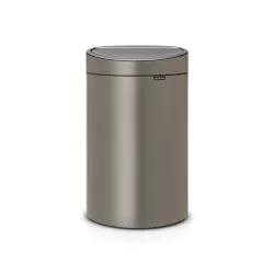 Touch Bin New 40L , Platinum - Brabantia