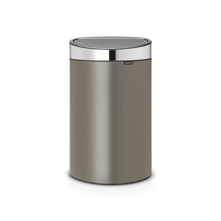 Touch Bin New 40L coperchio Inox Satinato, Platinum - Brabantia