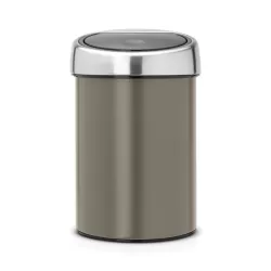 Touch Bin 3L, coperchio Inox Lucido, Platinum - Brabantia