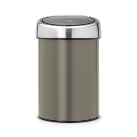 Touch Bin 3L, coperchio Inox Lucido, Platinum - Brabantia