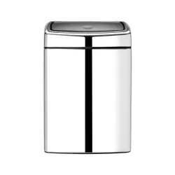 Touch Bin 10L Rectangular, Inox Lucido - Brabantia