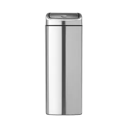 Touch Bin 25L Rectangular anti-impronte, Inox Satinato FPP - Brabantia
