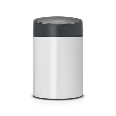 Slide Bin 5L, coperchio in plastica Nero, Bianco - Brabantia