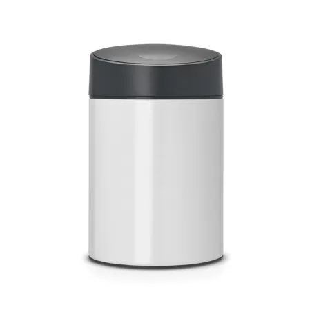 Slide Bin 5L, coperchio in plastica Nero, Bianco - Brabantia