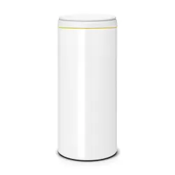 FlipBin 30L, coperchio in plastica Light Grey, Bianco - Brabantia