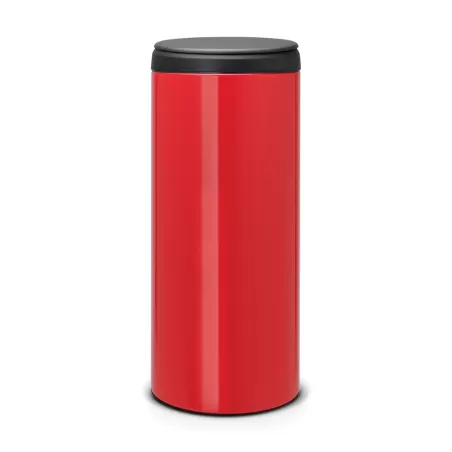 FlipBin 30L, coperchio in plastica Dark Grey, Passion Red - Brabantia