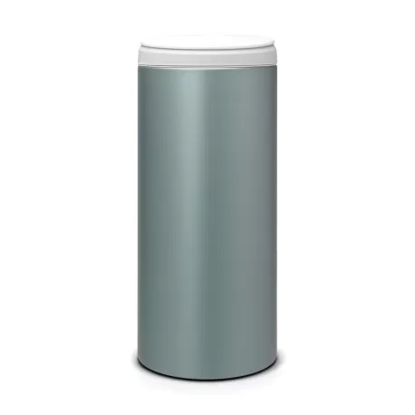 FlipBin 30L, coperchio in plastica Light Grey, Metallic Mint - Brabantia