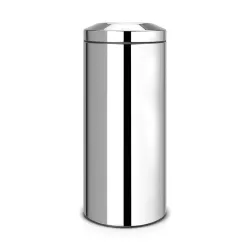 Flameguard Paper Bin 30L - secchio in metallo, Inox Lucido - Brabantia