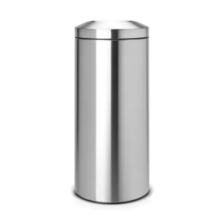 Flameguard Paper Bin 30L - secchio in metallo, Inox Satinato - Brabantia