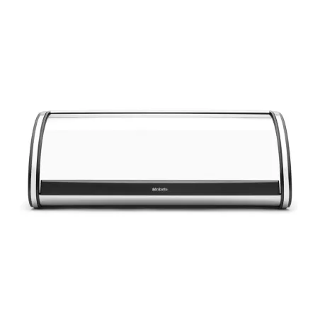 Roll Top Bread Bin, lati Nero Opaco, Inox Lucido - Brabantia