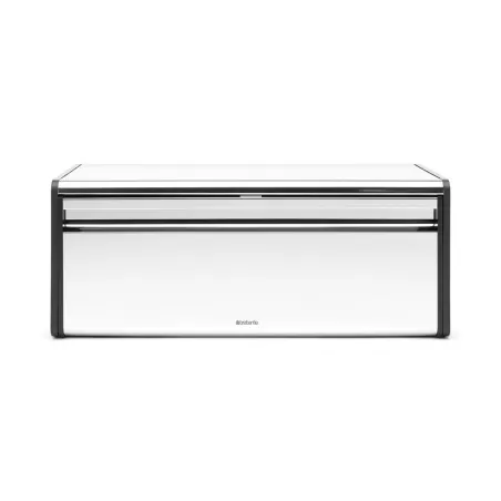 Fall Front Bread Bin lati Nero Opaco, Inox Lucido - Brabantia