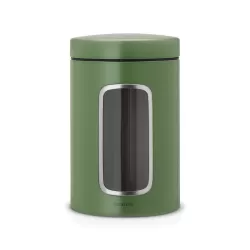 Window Canister 1.4L, Moss Green - Brabantia