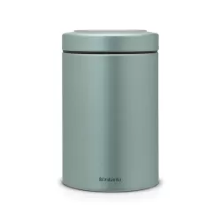 Window Lid Canister 1.4L, Metallic Mint - Brabantia