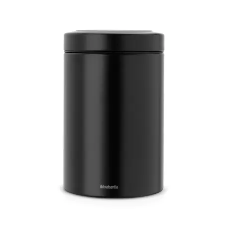 Window Lid Canister 1.4L, Nero Opaco - Brabantia