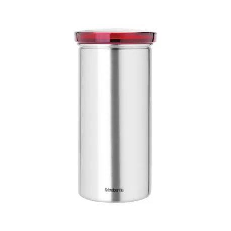 Coffee & Tea Pod Canister, anti-impronte, Rosso - Brabantia