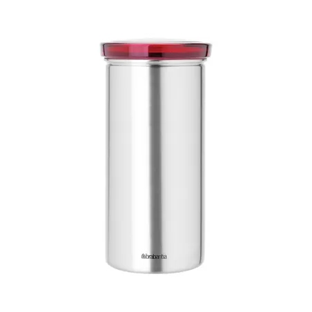 Coffee & Tea Pod Canister, anti-impronte, Rosso - Brabantia
