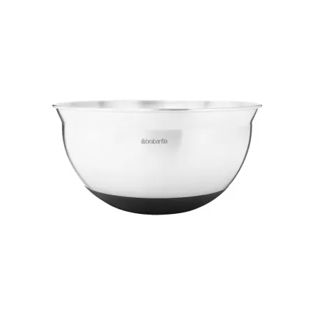 Mixing Bowl 1.6L - Ø 22 cm base Dark Grey, Inox Satinato - Brabantia