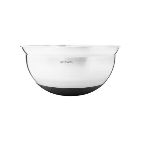 Mixing Bowl 3L - Ø 26 cm base Dark Grey, Inox Satinato - Brabantia