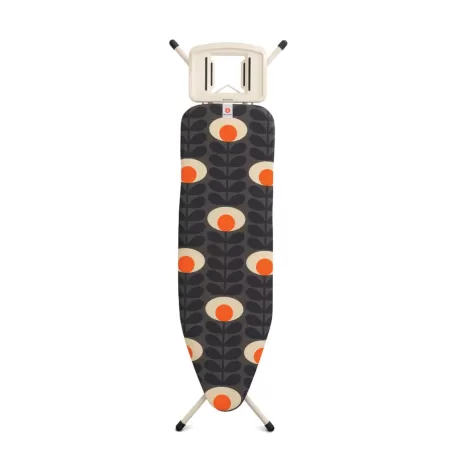 Comfort 124x38 - Poggiaferro Solid, telaio Dark Cream, Orla Kiely - Brabantia