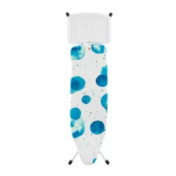 PerfectFlow 124x38 - Portacaldaia Solid, telaio Bianco, Colour Spots - Brabantia