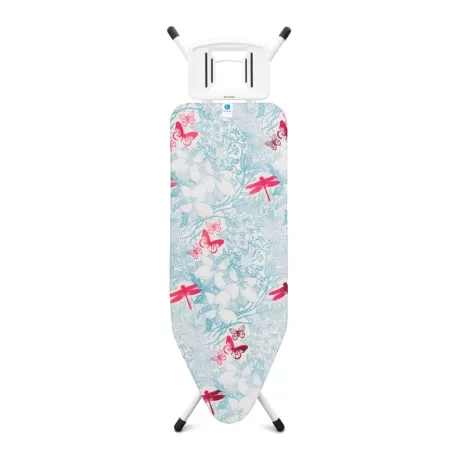 XL Comfort 124x45 - Poggiaferro Solid, telaio Bianco, Botanical - Brabantia