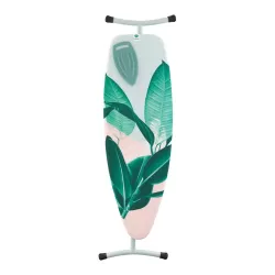 Premium Comfort 135x45 - Poggiaferro in silicone, telaio Mint, Tropical Leaves - Brabantia