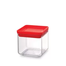 Square Canister 0.7L, Tasty Colours Red - Brabantia