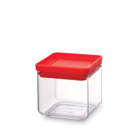 Square Canister 0.7L, Tasty Colours Red - Brabantia