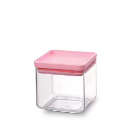 Square Canister 0.7L, Tasty Colours Pink - Brabantia