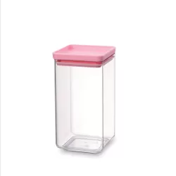 Square Canister 1.6L, Tasty Colours Pink - Brabantia