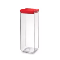 Square Canister 2.5L, Tasty Colours Red - Brabantia