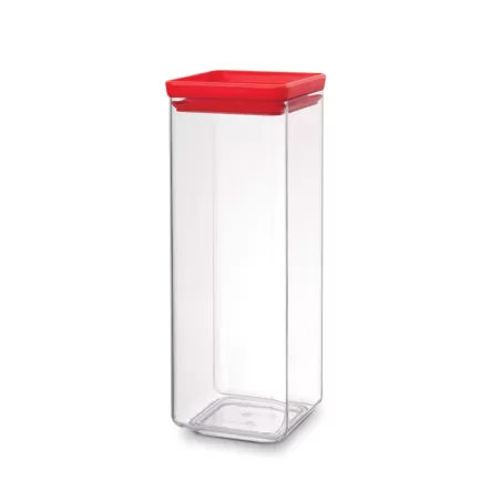 Square Canister 2.5L, Tasty Colours Red - Brabantia